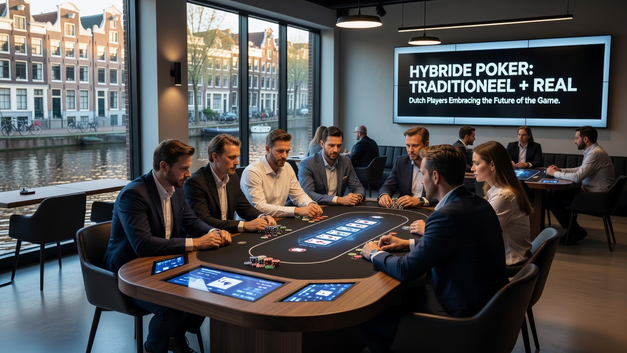 Spelersinteractie met hybride poker en multipliers in Nederland