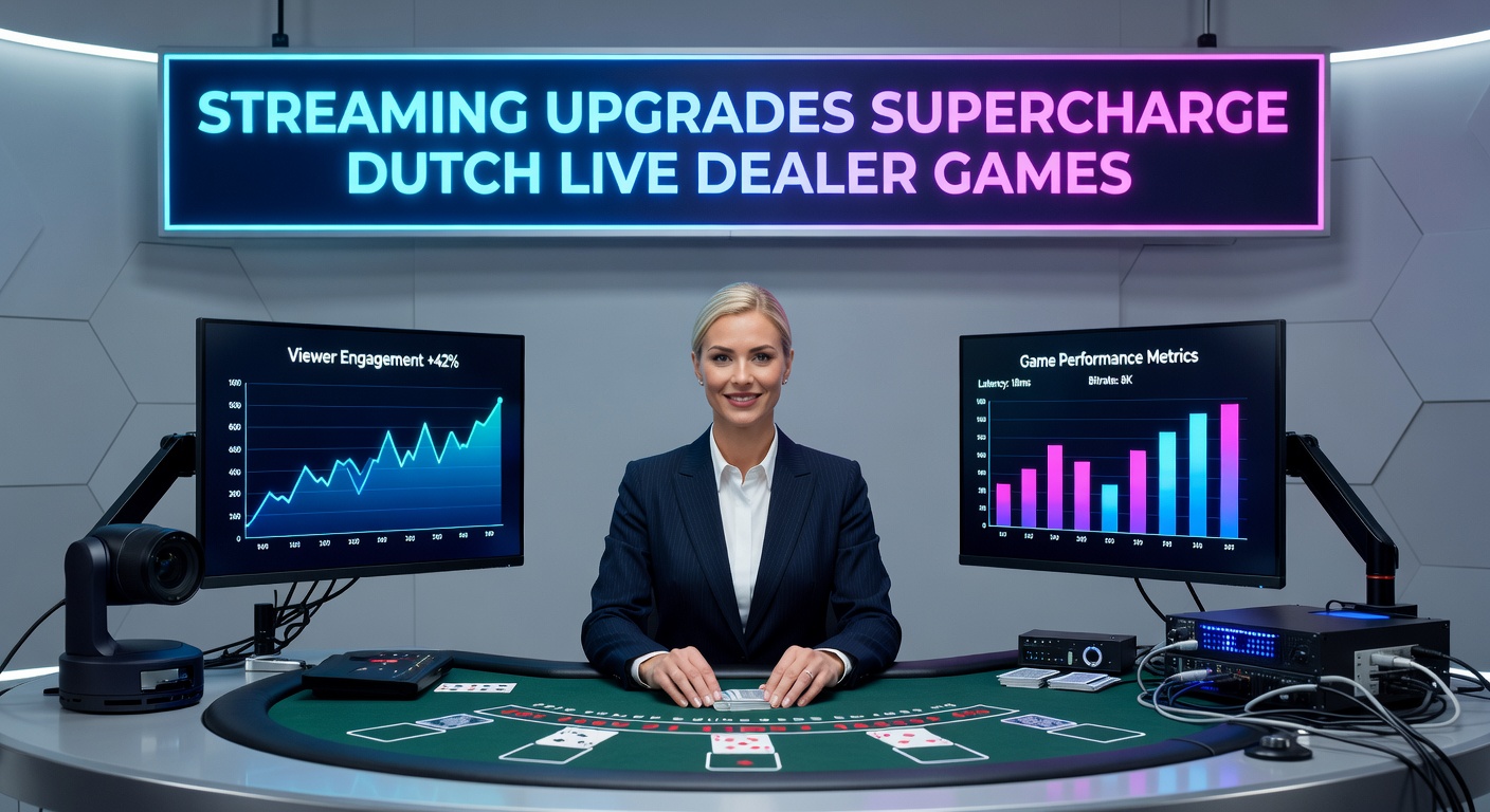 Live dealer aan een roulette tafel met high-definition streaming technologie in een Nederlands online casino