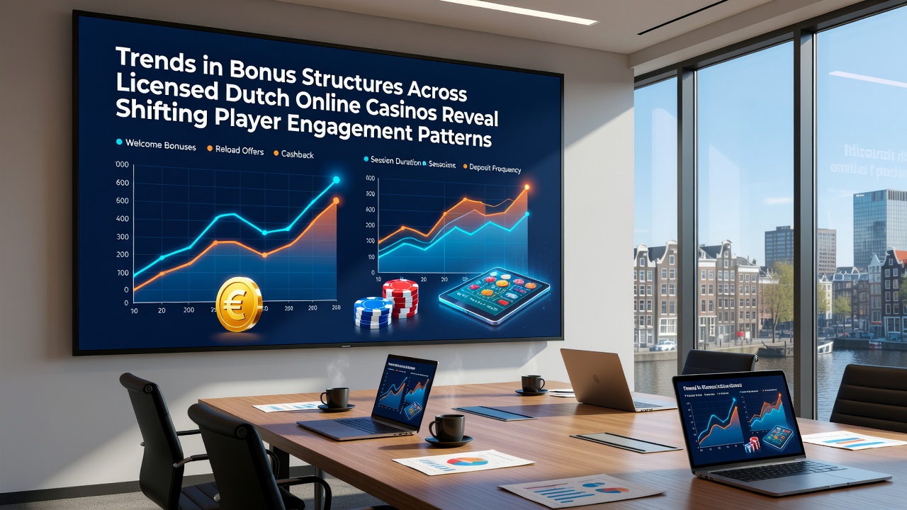 Illustratie van veranderende spelerbetrokkenheidspatronen met focus op loyaliteitsbonussen en cashback in Nederlandse casino's